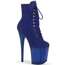 Load image into Gallery viewer, Seductive-A804 Exotic Boot | Blue Faux Suede