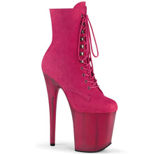 Load image into Gallery viewer, Seductive-A806 Exotic Boot | Fuchsia Faux Suede