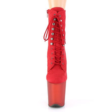 Load image into Gallery viewer, Seductive-A807 Exotic Boot | Red Faux Suede