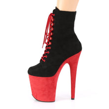 Load image into Gallery viewer, Seductive-A808 Exotic Boot | Black Faux Suede