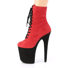 Load image into Gallery viewer, Seductive-A809 Exotic Boot | Red Faux Suede