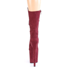 Load image into Gallery viewer, Seductive-1050FS Exotic Boot | Burgundy Faux Suede