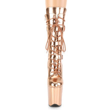 Load image into Gallery viewer, Seductive-1053 Exotic Boot | RoseGold Faux Leather