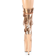 Load image into Gallery viewer, Seductive-1053 Exotic Boot | RoseGold Faux Leather