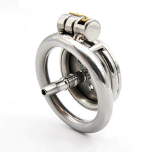 Load image into Gallery viewer, The Flat Chastity Cage with Anti-ring Urethral