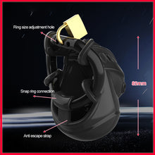 Load image into Gallery viewer, Full Wrapping Silicone Chastity Device With Adjustable Ring