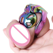 Load image into Gallery viewer, HT-V4 Stainless Steel Super Small Chastity Cage