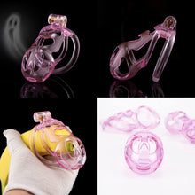 Load image into Gallery viewer, Ice Ghost Lightweight 3D Printed Chastity Cage