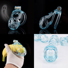 Load image into Gallery viewer, Ice Ghost Lightweight 3D Printed Chastity Cage