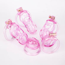 Load image into Gallery viewer, Ice Ghost Lightweight 3D Printed Chastity Cage