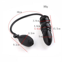 Load image into Gallery viewer, Inflatable Expandable Anal Plug With Pump
