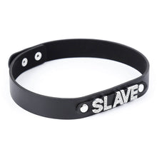 Load image into Gallery viewer, Leather Bondage Collar-Slave Or Sexy