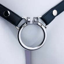 Load image into Gallery viewer, Leather Chastity Cages Anti-off Adjustable