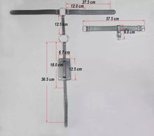 Load image into Gallery viewer, Leather Male Chastity Belt Adjustable BDSM