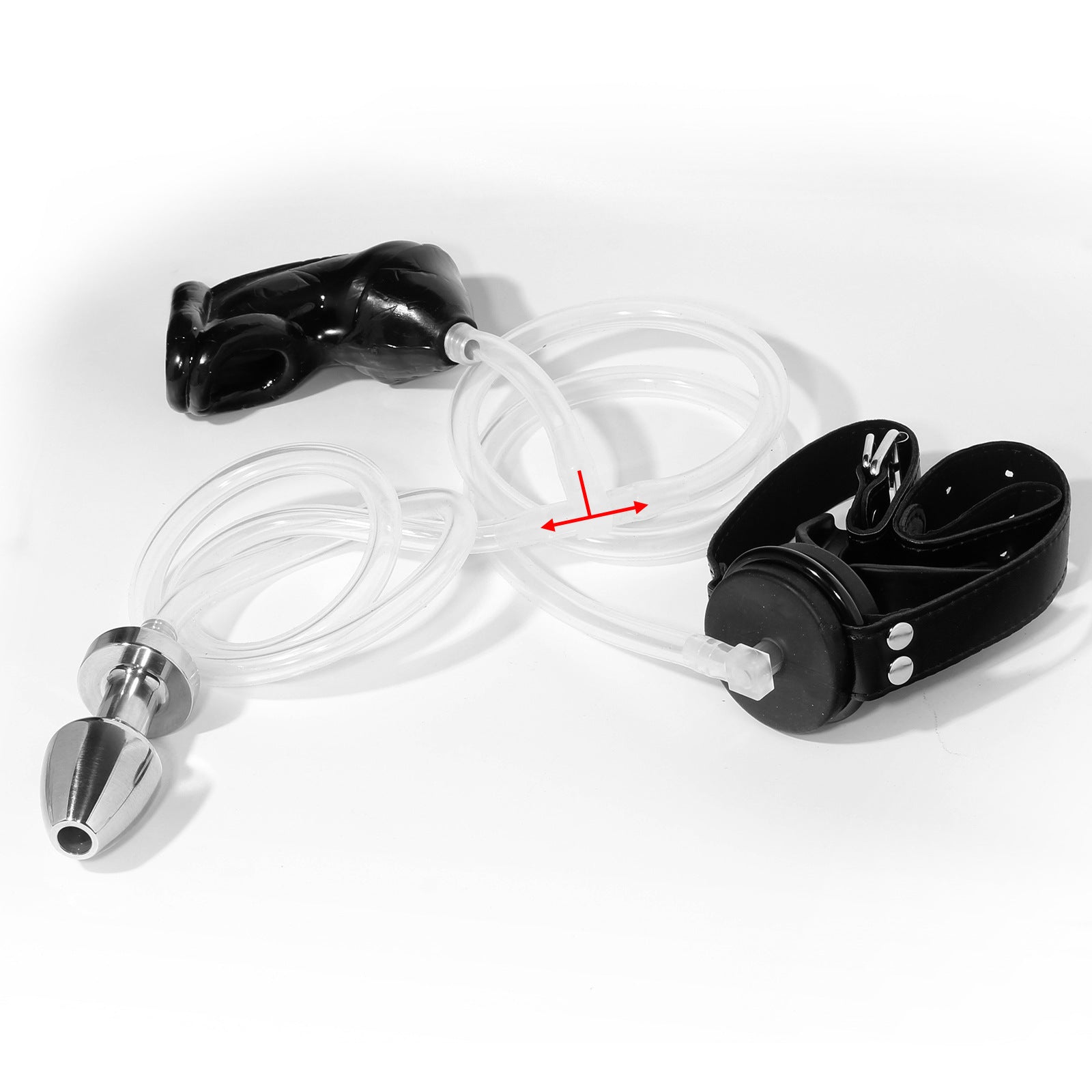 best bullet vibrators for couples Kink Caged Vibrating Cock Cage with Clit Stimulating Bullet main image 0