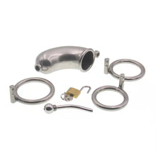 Load image into Gallery viewer, Armor Chastity Cage with Removable Urethral Insert