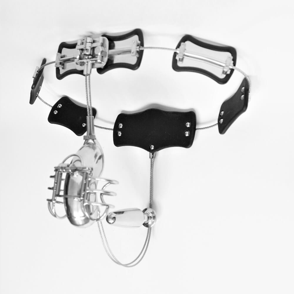 Male Underwear Chastity Belt with Anal Plug CHASTITY CAGE CO Male Underwear Chastity Belt with Anal Plug CHASTITY CAGE CO