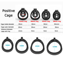 Load image into Gallery viewer, Mamba Positive/Negative Male Chastity Device
