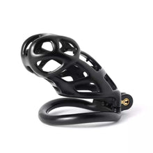 Load image into Gallery viewer, Mamba Spiked Black Chastity Cage