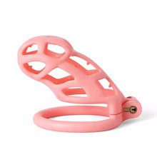 Load image into Gallery viewer, Mamba Spiked Pink Chastity Cage