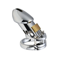 Load image into Gallery viewer, METAL CHASTITY CAGE 3.74 INCHES LONG