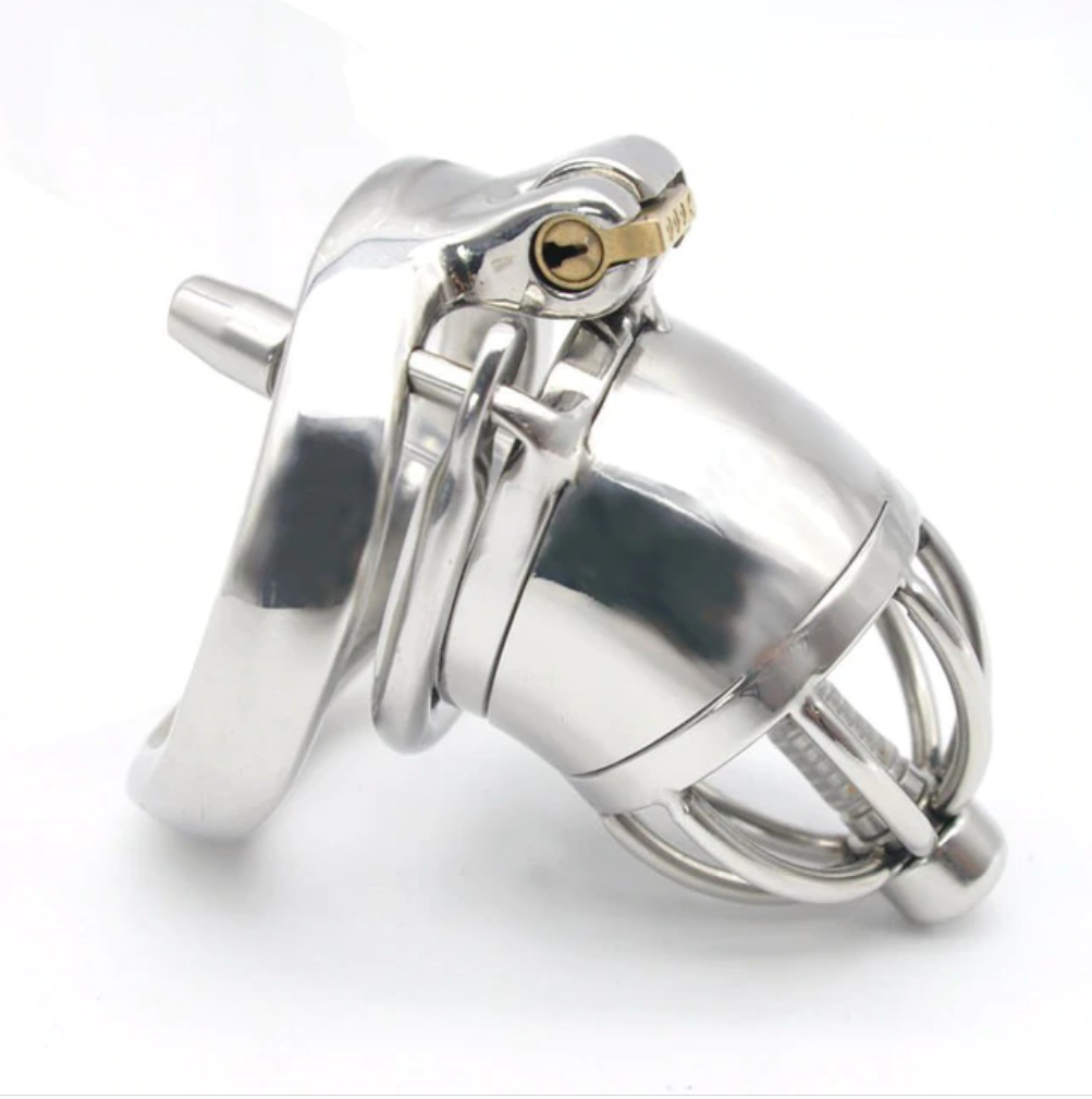 Male Chastity Cage 1.77 inches Long CHASTITY CAGE CO