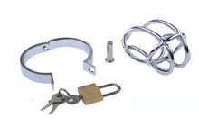 Load image into Gallery viewer, Captus Stainless Steel Locking Chastity Cage