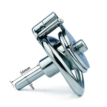 Load image into Gallery viewer, Negative Chastity Cage with Belt and Catheter