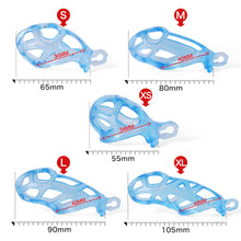 Load image into Gallery viewer, Ice Vision Desigh Blue Cobra Chastity Cage