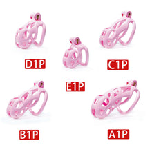 Load image into Gallery viewer, Pink Cobra Chastity Cage Kit 1.77 to 4.13 inches Long
