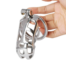 Load image into Gallery viewer, Primary Stainless Steel MAMBA Chastity Cage