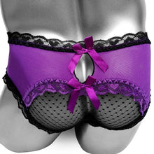 Load image into Gallery viewer, Ruffles Lace Edge Sissy Brief Panties