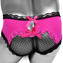 Load image into Gallery viewer, Ruffles Lace Edge Sissy Brief Panties