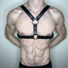 Load image into Gallery viewer, Men's BDSM Chest Harness