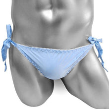 Load image into Gallery viewer, Lace up Satin Panties