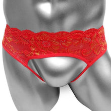 Load image into Gallery viewer, Crotchless Lace Panties