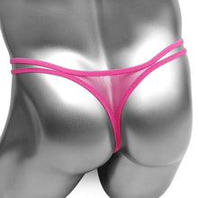 Load image into Gallery viewer, Lace G-String with Penis Hole