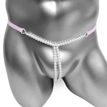 Load image into Gallery viewer, Pearls Sissy G-String