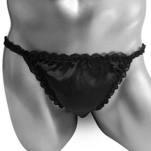 Load image into Gallery viewer, Sissy Pouch Panties Ruffles Lace Briefs Underwear