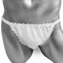Load image into Gallery viewer, Sissy Pouch Panties Ruffles Lace Briefs Underwear