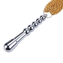Load image into Gallery viewer, Metallic Torture Chain Flogger