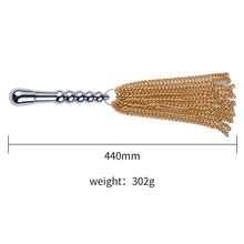 Load image into Gallery viewer, Metallic Torture Chain Flogger