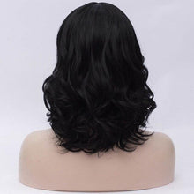 Load image into Gallery viewer, 14 Inches Short Wavy Wig with Bangs