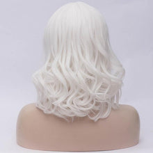 Load image into Gallery viewer, 14 Inches Short Wavy Wig with Bangs