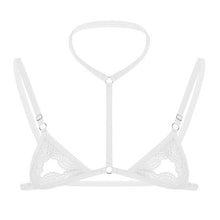 Load image into Gallery viewer, Sheer Lace Mini Sissy Bra