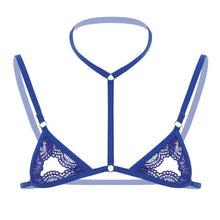 Load image into Gallery viewer, Sheer Lace Mini Sissy Bra