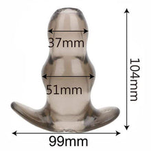 Load image into Gallery viewer, 3 Sizes Hollow Anal Plug Soft