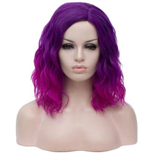 Load image into Gallery viewer, Gradient Short Wavy Wig