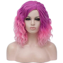 Load image into Gallery viewer, Gradient Short Wavy Wig