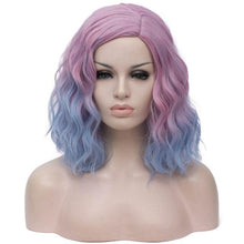Load image into Gallery viewer, Gradient Short Wavy Wig